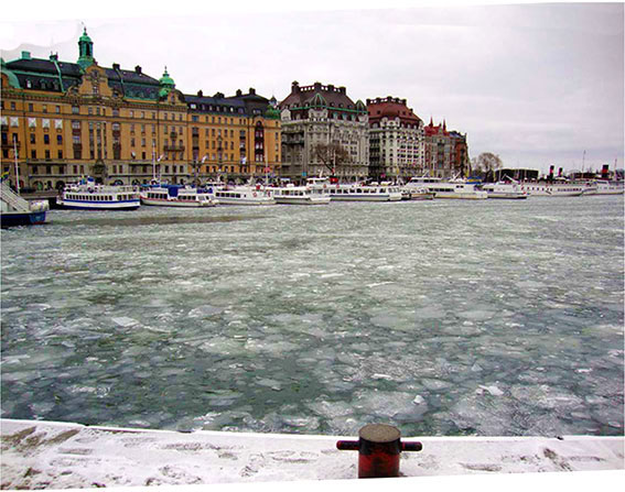 Il porto turistico di Stoccolma