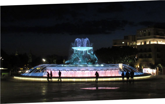 La grande fontaine des tritons