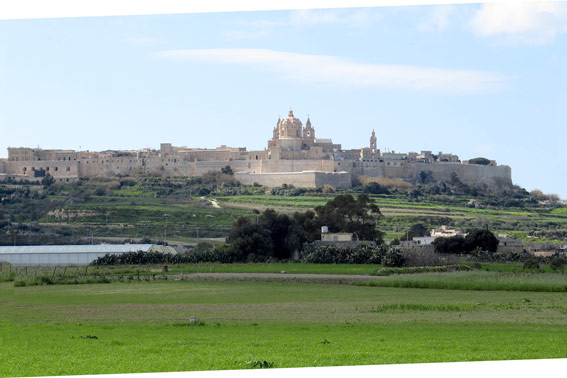 Le mur défensif de Mdina