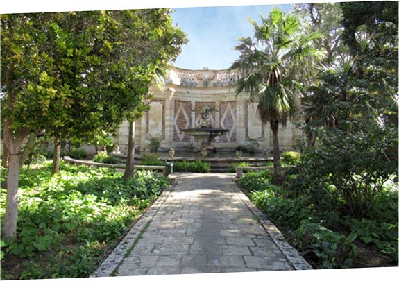 San Anton Gardens in Attard