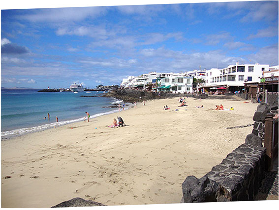 Playa Blanca et sa spectaculaire plage