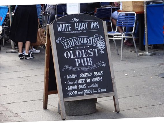 Il più vecchio pub di Edimburgo