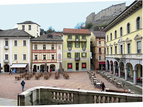 Piazza principale di Bellinzona