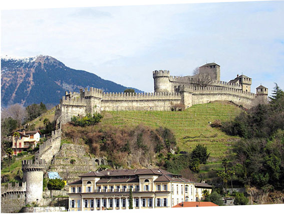 Veduta del Castello di Montebello