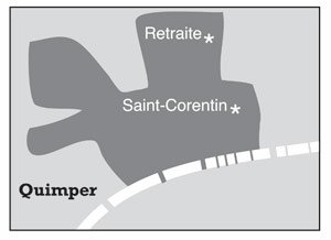 Map Quimper