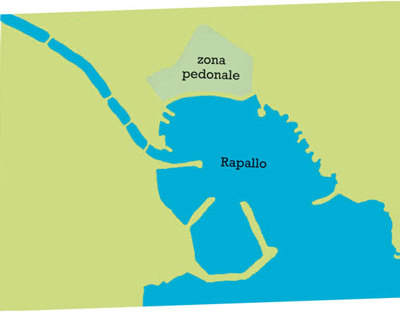 Karte von Rapallo