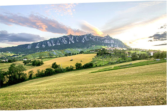 PAesaggio di San Marino