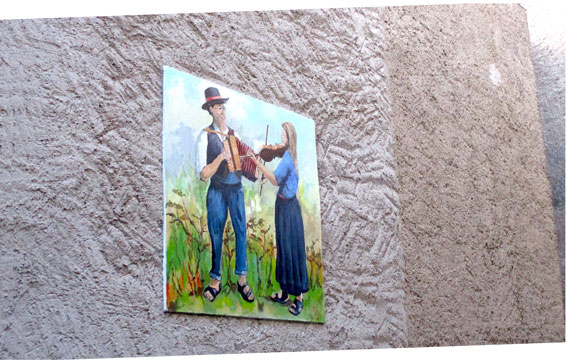 I murales di Novaggio