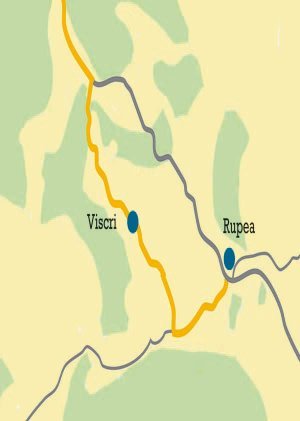 Viscri, village en Roumanie