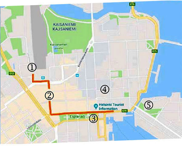 Helsinki Map