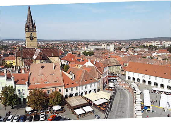 The roofs of Sibiu