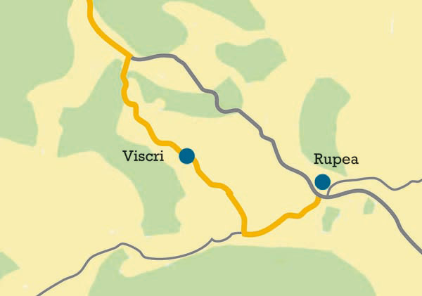 Viscri, to the discovery of this mythical village, map