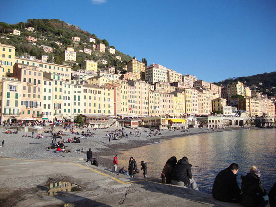 Camogli im winter