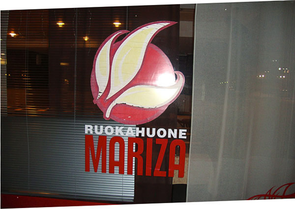 panneau de restaurant