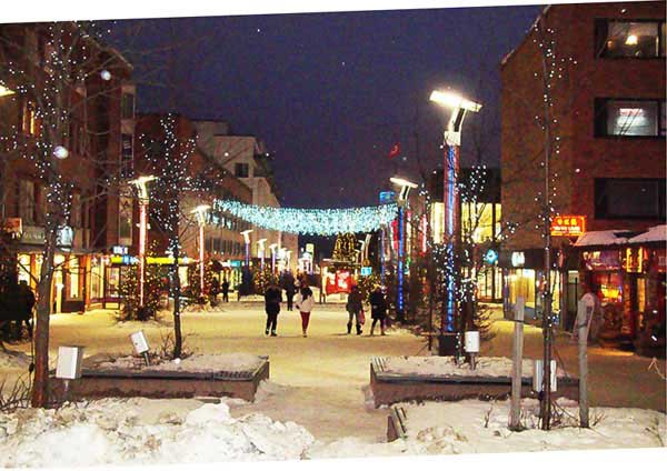 La ville de Rovaniemi