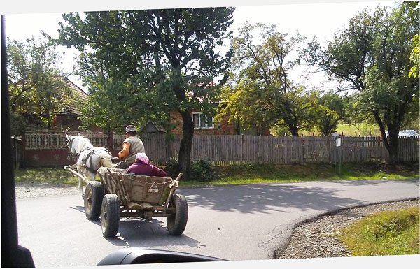 Die Strasse in Siebenburgen