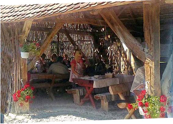 Un petit restaurant à Viscri