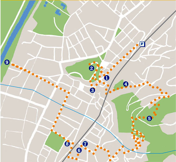 Bellinzona map