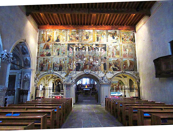 Bellinzona église de Santa Maria delle Grazie