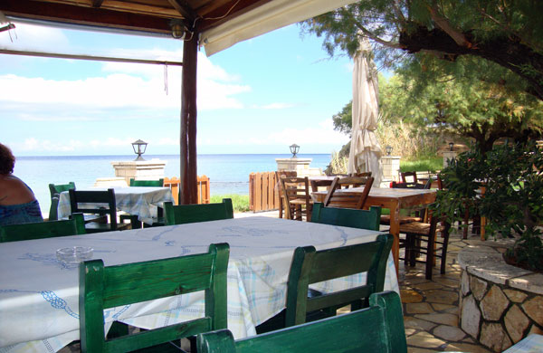 Céphalonie, taverne