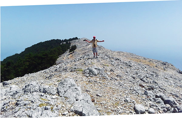 In cima al monte Enos