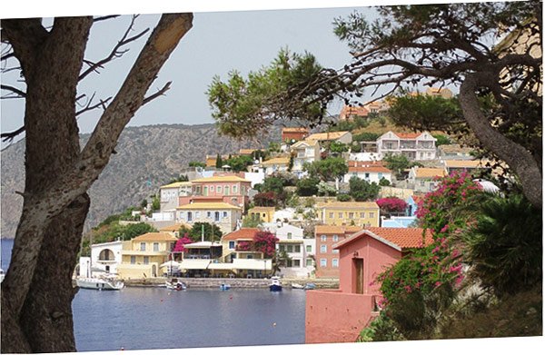 Das malerische Dorf Assos
