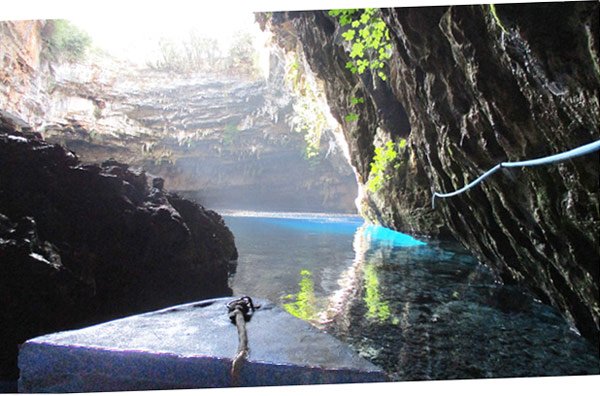 Melissani Cave