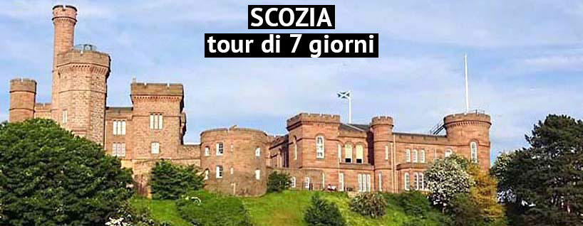 itinerario in Scozia, castello