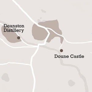 Doune Caslre map