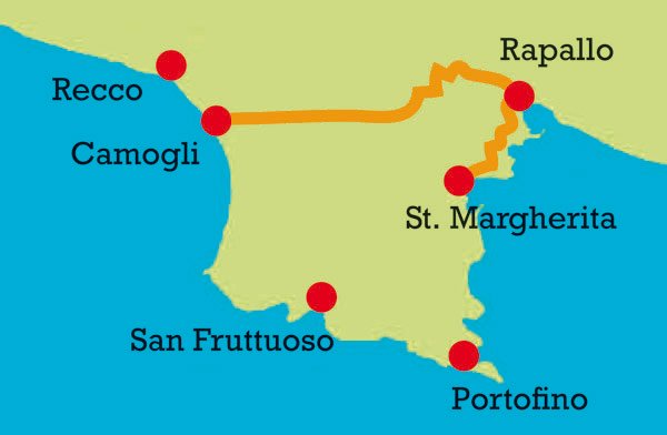 Santa Margherita, luogo turistico sul mare