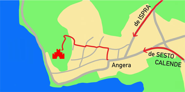 Rocca Angera où se trouve et visite