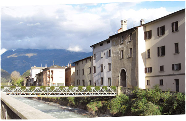 Ponte sull'Adda a Tirano
