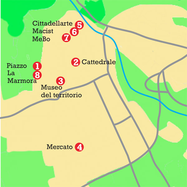 Mappa di Biella